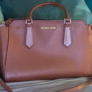 Michael Kors Leather Crossbody Bag